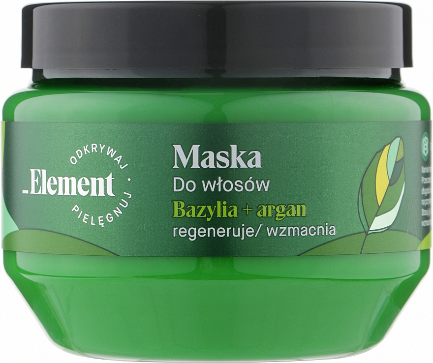 Маска против выпадения волос - _Element Basil Strengthening Anti-Hair Loss Mask — фото N1