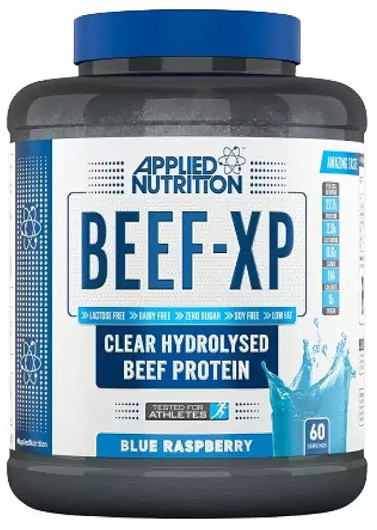 Гидролизат говяжьего протеина "Голубика" - Applied Nutrition Clear Hydrolysed Beef-XP Protein Blue Raspberry — фото N1