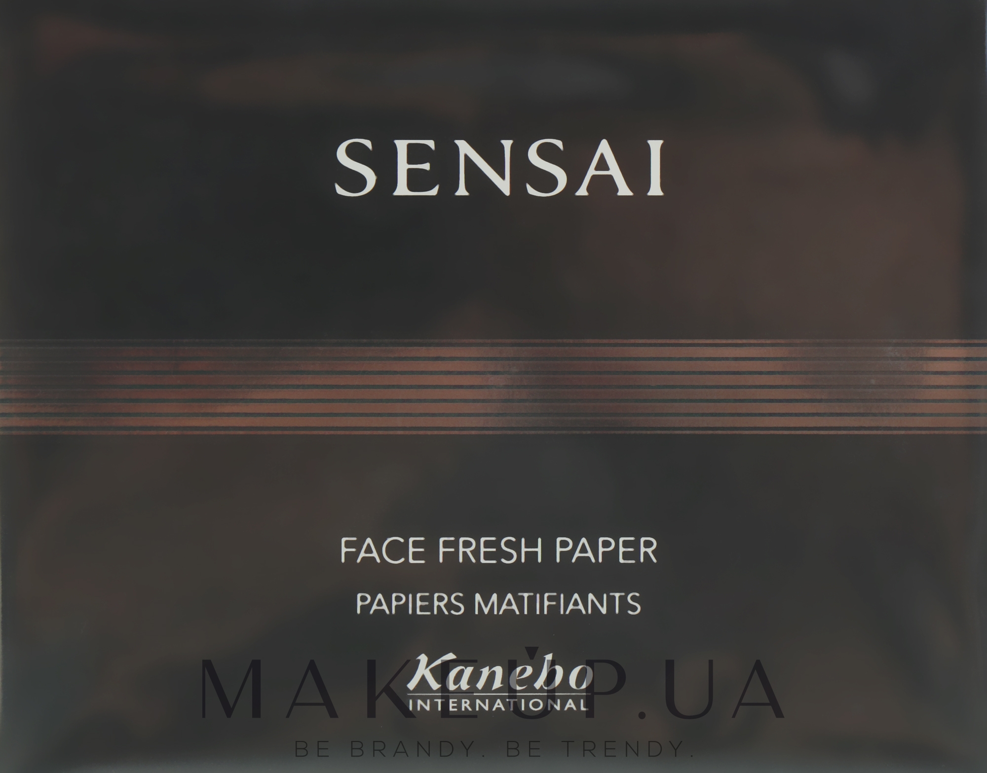 Освежающие салфетки для лица - Sensai Face Fresh Paper — фото 100шт