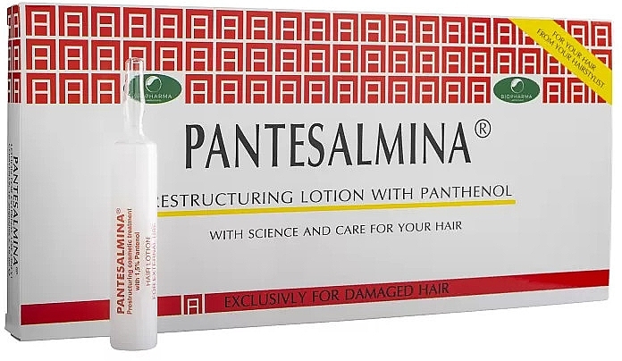 Реструктурирующий лосьон с пантенолом - Biopharma Pantesalmina Restructuring Lotion With Panthenol — фото N1