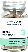 Пищевая добавка "Детокс-дренаж" - D-Lab Nutricosmetics Draining Detox — фото N1