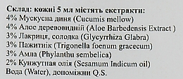 Трав'яний шампунь "Повне відновлення" - Shreeji Sanjivani Rich Herbal Natural Balance — фото N3