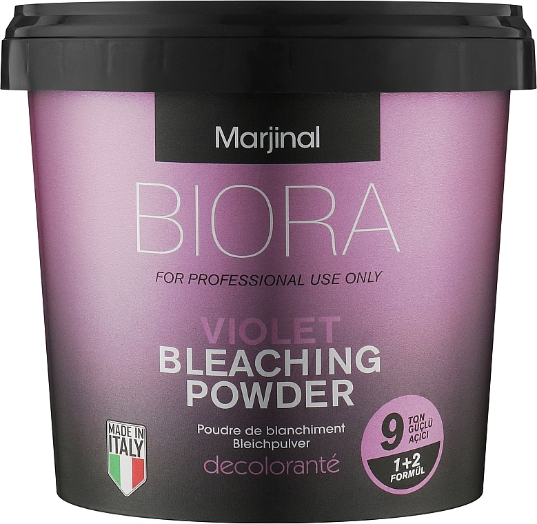 Порошок освітлювальний, фіолетовий - Marjinal Biora Bleaching Powder Violet — фото N1