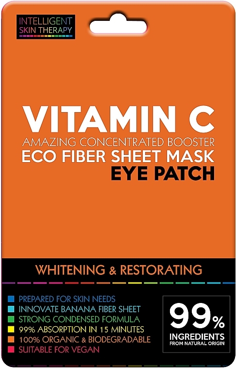 Патчи для глаз - Beauty Face IST Whitening & Restorating Eye Patch Active Vitamin C — фото N1
