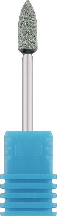 Фреза корундовая "Пуля", диаметр 3.7 мм, 45-39, серая - Nail Drill — фото N1