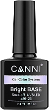 Базовое покрытие для ногтей на каучуковой основе - Canni Gel Color System Marshmallow Base — фото N1