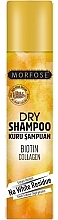 Парфумерія, косметика Сухий шампунь з біотином і колагеном для світлого волосся - Morfose Dry Shampoo Biotin Collagen