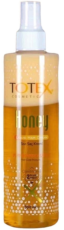 Двофазний спрей-кондиціонер для волосся з медом - Totex Cosmetic Honey Hair Conditioner Spray — фото N1