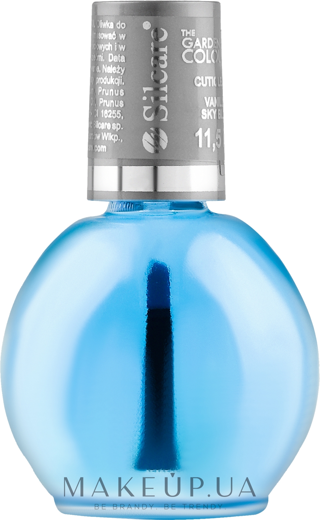Олія для нігтів і кутикули з пензликом "Ваніль" - Silcare Cuticle Oil Vanilla Sky Blue — фото 11.5ml