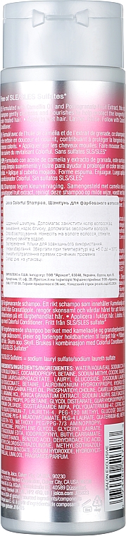 Шампунь для окрашенных волос - Joico ColorFul Anti-Fade Shampoo — фото N2