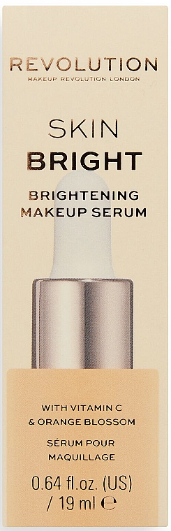 Сироватка для макіяжу - Makeup Revolution Skin Bright Brightening Makeup Serum — фото N2