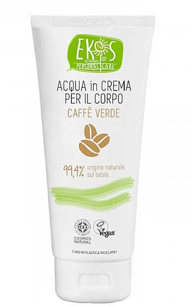 Увлажняющий крем для тела с экстрактом семян зеленого кофе арабика - Pierpaoli Ekos — фото N1