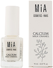 Духи, Парфюмерия, косметика Средство для укрепления ногтей с кальцием - Mia Cosmetics Paris Calcium Milk Enamel