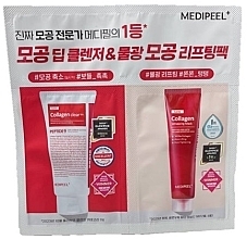 Парфумерія, косметика Набір пробників - Medi-Peel Red Lacto Collagen Wrapping Mask (Mask/4ml + cl/foam/4ml)