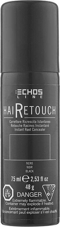 Спрей коректор для відрослих коренів - Echosline HaiRetouch Instant Root Concealer — фото N1