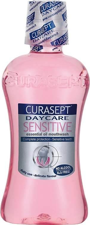 Ополаскиватель для полости рта "Для чувствительных зубов" - Curaprox Curasept Daycare Sensitive Mouthwash — фото N1
