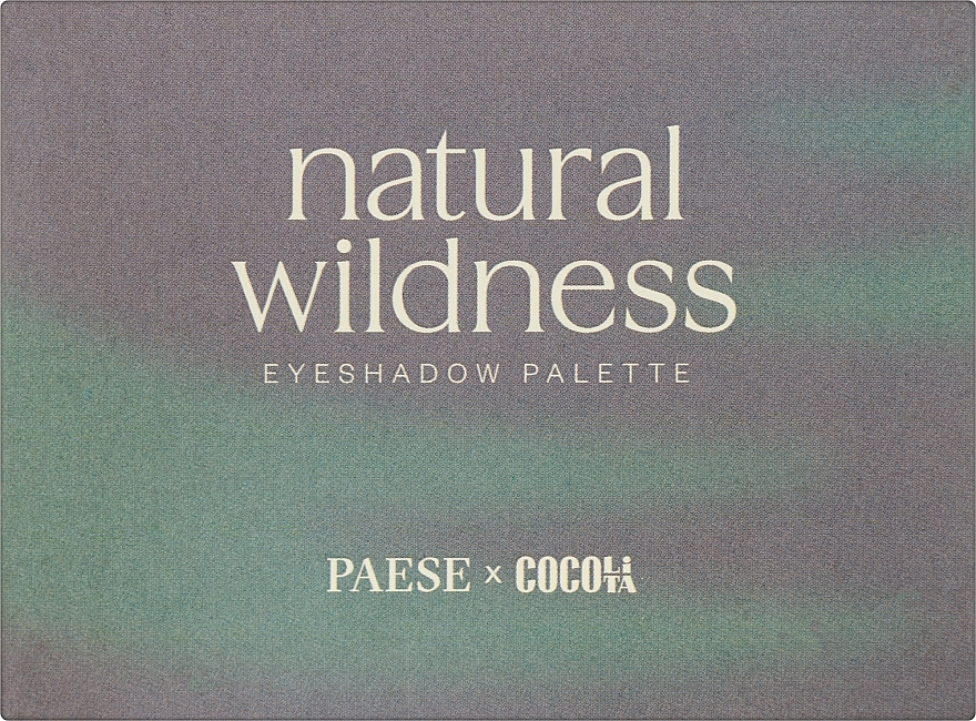 УЦІНКА Палетка тіней для повік - Paese Natural Wildness Eyeshadow Palette * — фото N2