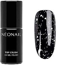 Топ для гель-лака с белой крошкой - NeoNail Professional Hybrid Top Crush White Gloss  — фото N1