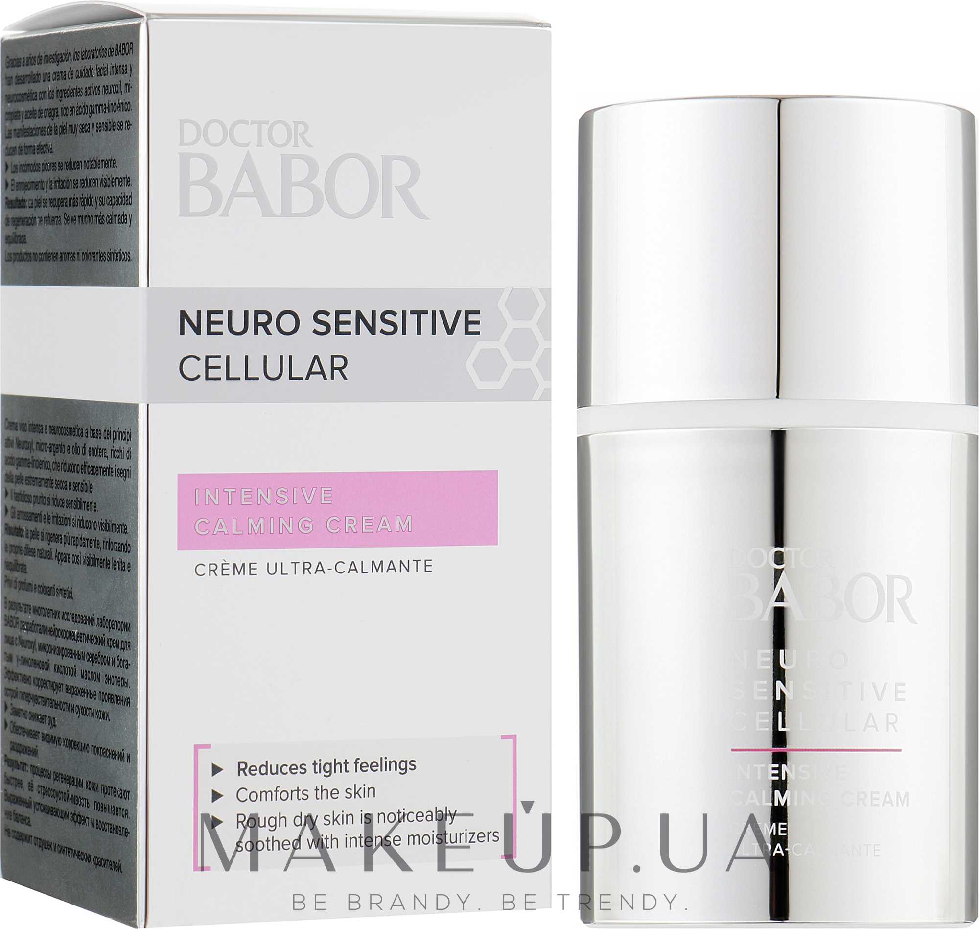 Успокаивающий крем для лица - Babor Doctor Neuro Sensitive Intesive Calming Cream Rich — фото 50ml