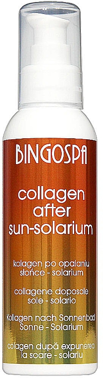Спрей з колагеном після засмаги - BingoSpa Collagen After Tanning — фото N1