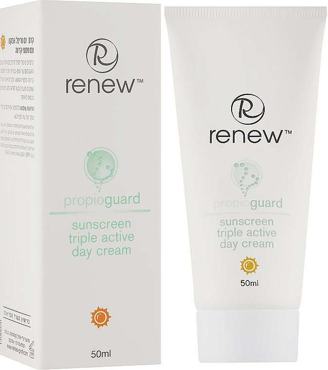 Дневной увлажняющий крем тройного действия для проблемной кожи лица - Renew Propioguard Propioguard Triple Active Day Cream — фото N2