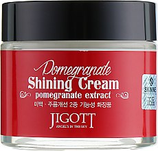 Крем гранатовий для яскравості шкіри -Jigott Pomegranate Shining Cream - Jigott Pomegranate Shining Cream — фото N2
