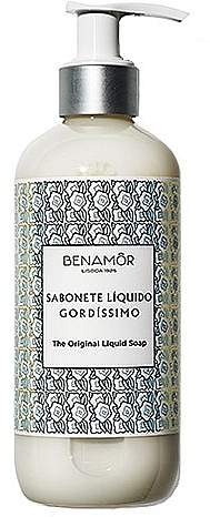 Жидкое мыло для рук - Benamor Gordissimo Hand Wash Cream — фото N1