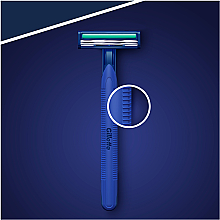 Набор одноразовых станков для бритья, 5+2шт - Gillette Blue II Plus — фото N5