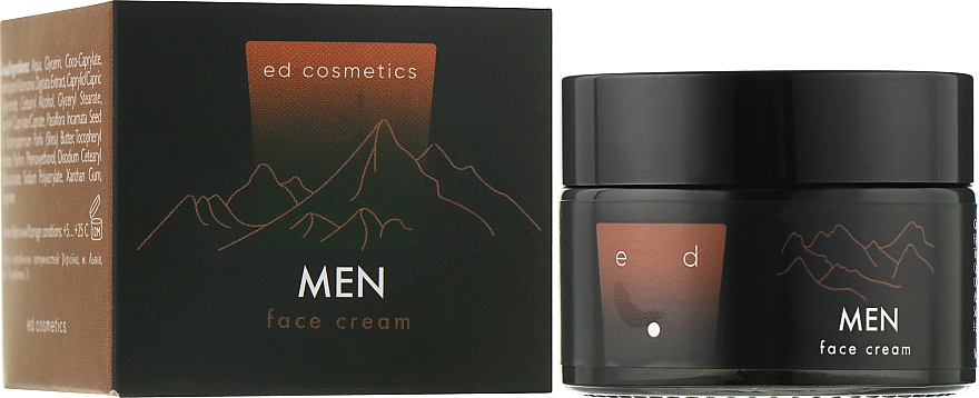 Крем для чоловіків - Ed Cosmetics Men Face Cream — фото N8