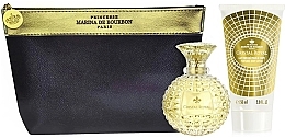 Парфумерія, косметика Marina de Bourbon Cristal Royal - Набір (edp/50ml + b/lot/150ml+bag/1pcs)