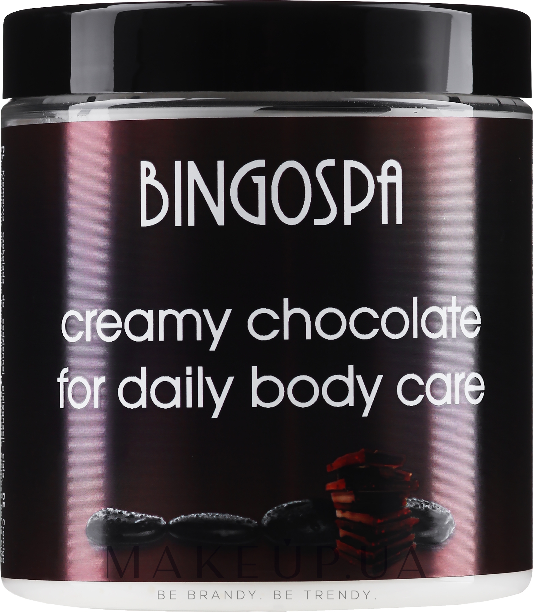 Сливочно-шоколадная сыворотка для ежедневного ухода за кожей - BingoSpa Chocolate Creamy Body Coctail — фото 250g