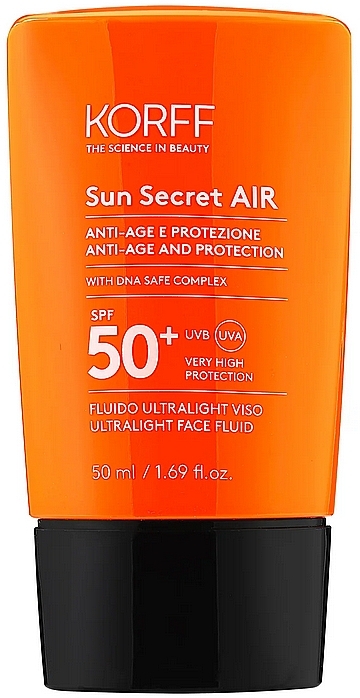 Флюид-крем для лица SPF 50 - Korff Sun Secret Air Anti-Age And Protection SPF 50  — фото N1