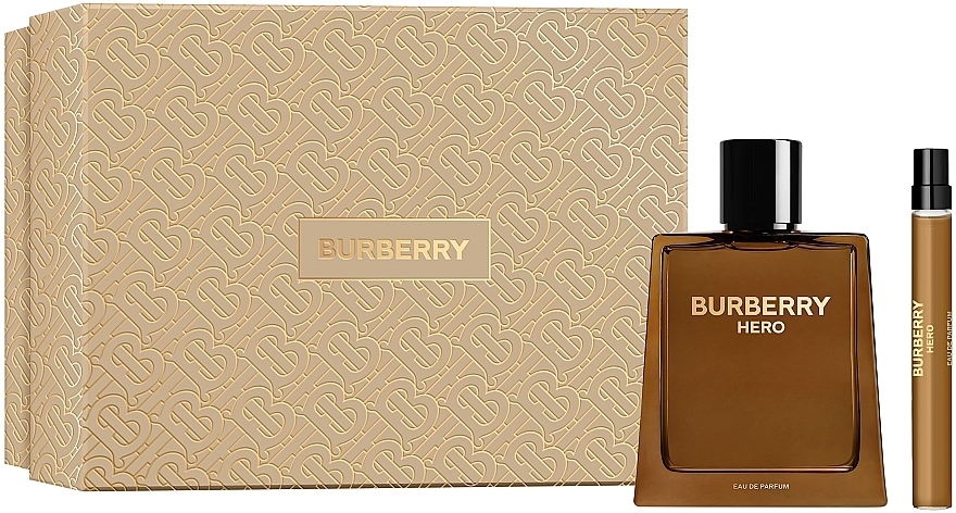 Burberry Hero - Набір (edp/100 ml + edp/mini/10 ml) — фото N1