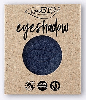 Минеральные тени для век мерцающие сменный блок - PuroBio Cosmetics Ecological Eyeshadow Shimmer Refill — фото N2
