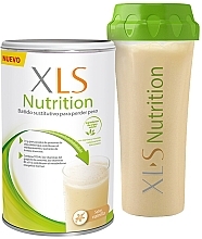 Парфумерія, косметика Замінник їжі зі смаком ванілі + шейкер - XLS Nutrition Healthy Weight Loss Shake