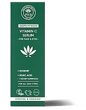 Сироватка для обличчя та очей з вітаміном С - PHB Ethical Beauty Superfood Vitamin C Face & Eye Serum — фото N2