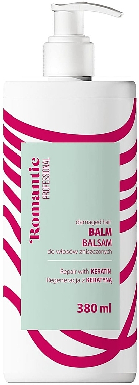 Відновлювальний бальзам для волосся з кератином - Romantic Professional Keratin Hair Balm — фото N1