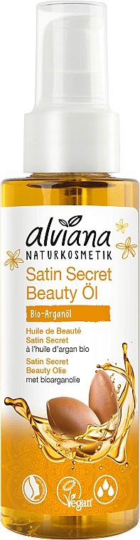 Масло для тела - Alviana Naturkosmetik Satin Secret Beauty Oil  — фото N1
