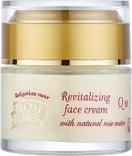 Відновлювальний крем для обличчя - Bulgarian Rose Rose Diva Q10 Revitalizing Face Cream — фото N1