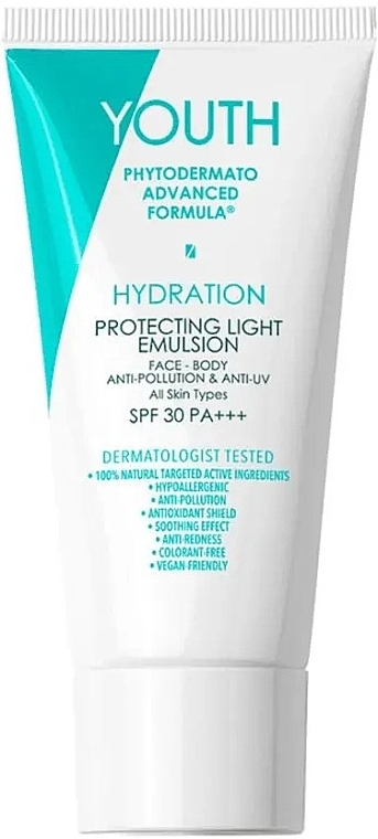 Захисна емульсія - Youth Hydration Protecting Light Emulsion SPF30 — фото N1