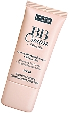 Парфумерія, косметика BB-крем + праймер для обличчя - Pupa BB Cream+Primer Combination To Oily Skin SPF20