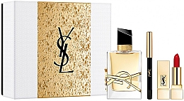 Духи, Парфюмерия, косметика Yves Saint Laurent Libre - Набор (edp/50ml + lipstick/1.4ml + eye pencil/0.2g)