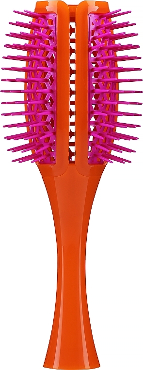 Брашинг "Тюльпан", оранжево-фиолетовый - Janeke Tulip Vented Brush Curvy — фото N2
