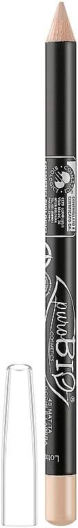 Карандаш для глаз - PuroBio Cosmetics Organic Eyeliner Pencil — фото N1