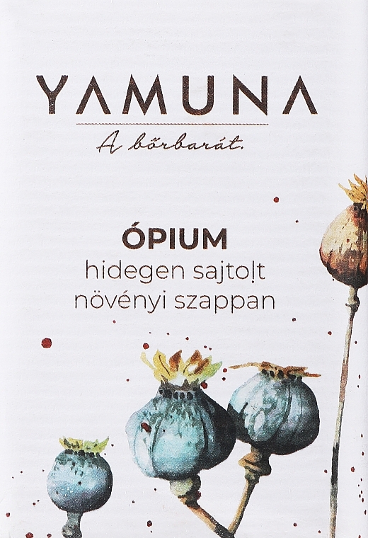 Мило холодного віджиму "Опіум" - Yamuna Opium Cold Pressed Soap — фото N1