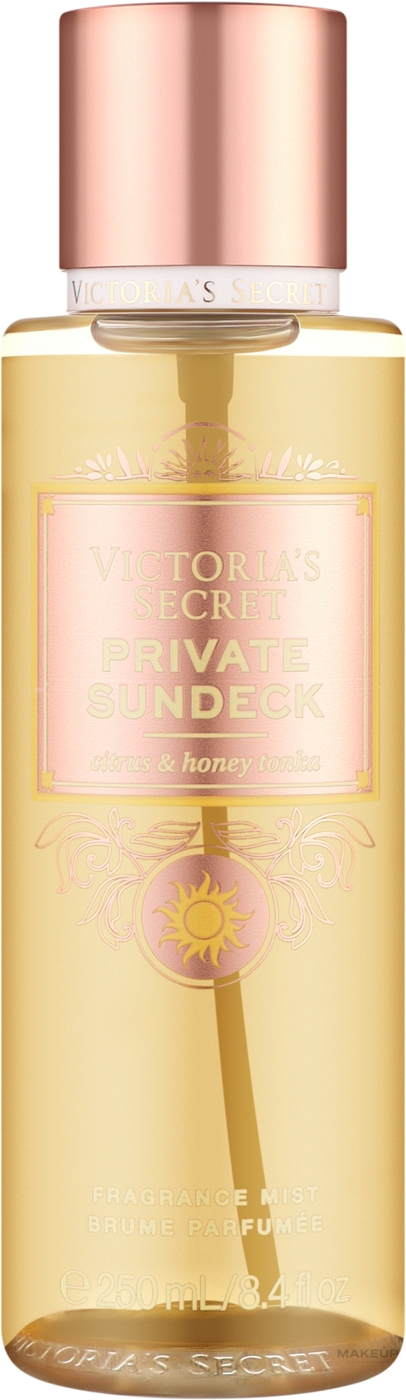 Парфумований спрей для тіла - Victoria's Secret Private Sundeck Fragrance Mist — фото 250ml