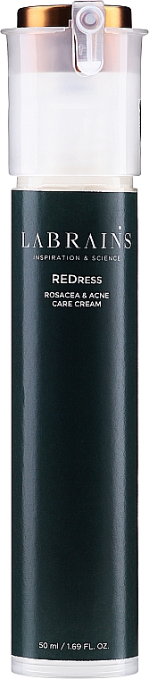Крем для догляду за обличчям при розацеа та акне - Labrains Redress Rosacea & Acne Care Cream (запаска) — фото N1