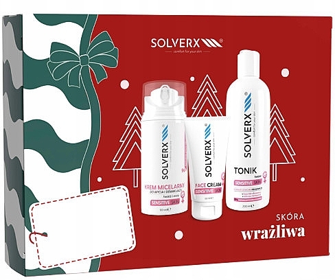 Міцелярний крем для зняття макіяжу - Solverx Sensitive Skin — фото N1