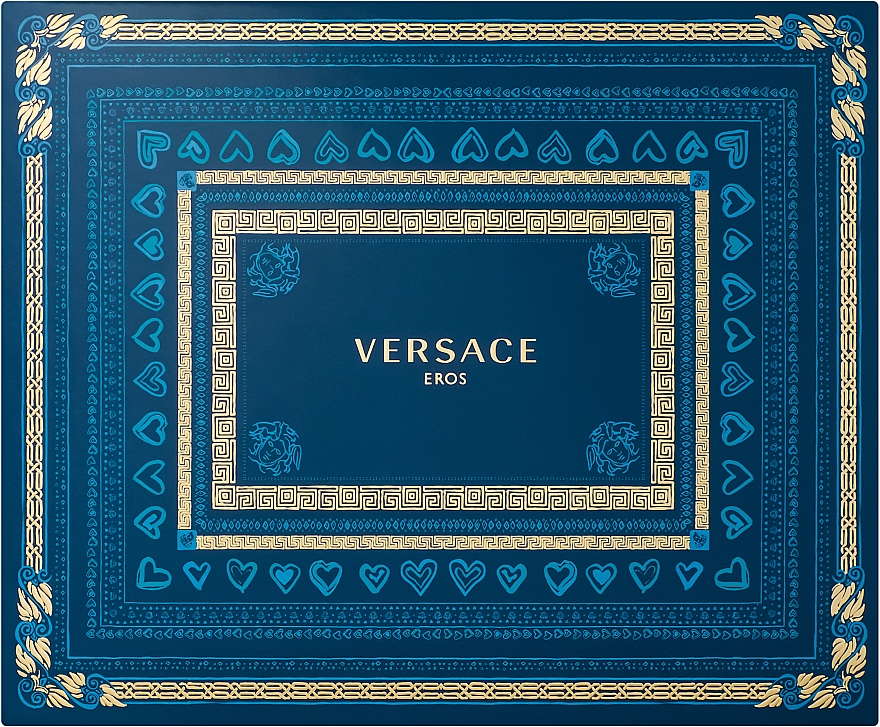 Versace Eros - Набір (edt/50ml + shower gel/50ml + after shave/50ml) — фото N2