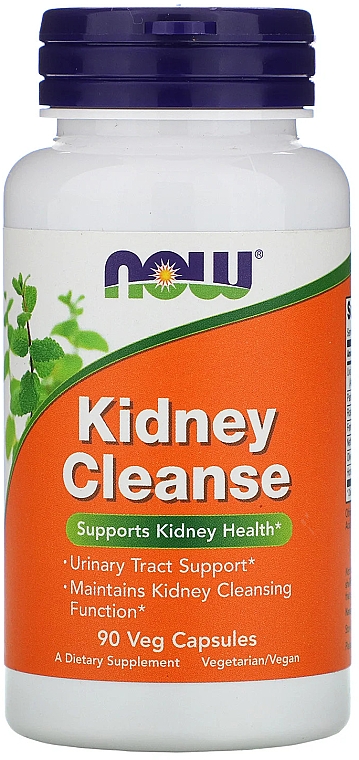 Пищевая добавка "Очистка почек и мочевого пузыря" - Now Foods Kidney Cleanse Veg Capsules — фото N1